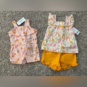 Carter’s Baby Girl Summer Outfits 3-6 months